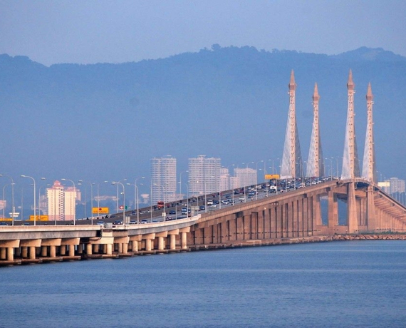 جسر بينانج في جزيرة بينانج 